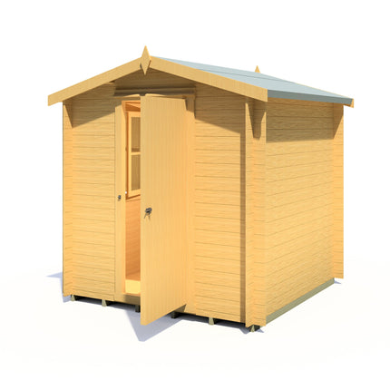 Shire Log Cabins Shire Camelot 7 x 7 19mm Log Cabin Shire Camelot 7 x 7 19mm Log Cabin