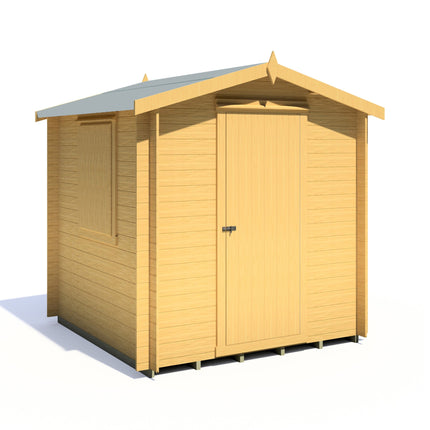 Shire Log Cabins Shire Camelot 7 x 7 19mm Log Cabin Shire Camelot 7 x 7 19mm Log Cabin