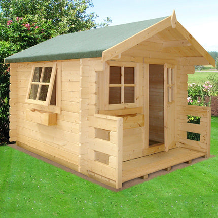 Shire Playhouse Shire Salcey 6x7 Mini Log Cabin Playhouse