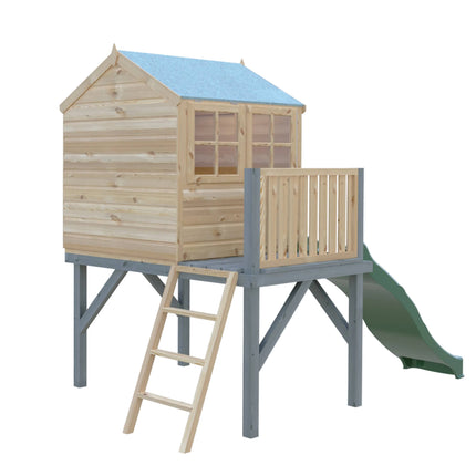Shire Playhouses Shire 6 x 4 Bunny Playhouse with Platform & Slide Shire 6 x 4 Bunny Playhouse with Platform & Slide