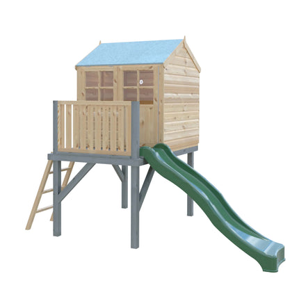 Shire Playhouses Shire 6 x 4 Bunny Playhouse with Platform & Slide Shire 6 x 4 Bunny Playhouse with Platform & Slide