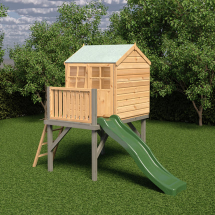 Shire Playhouses Shire 6 x 4 Bunny Playhouse with Platform & Slide Shire 6 x 4 Bunny Playhouse with Platform & Slide