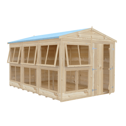 Shire Potting Sheds Shire Sun Hut 8 x 12 Potting Shed Shire Sun Hut 8 x 12 Potting Shed