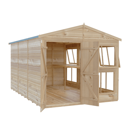 Shire Potting Sheds Shire Sun Hut 8 x 12 Potting Shed Shire Sun Hut 8 x 12 Potting Shed