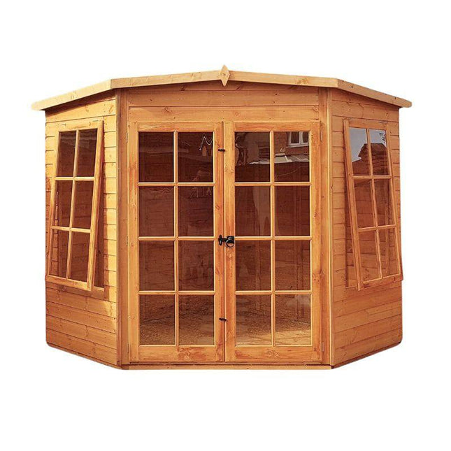 Shire Summerhouse Shire Hampton 7x7 Corner Summerhouse