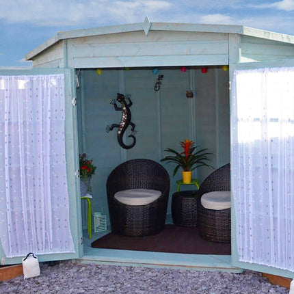 Shire Summerhouse Shire Hampton 7x7 Corner Summerhouse