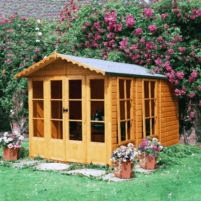 Shire Summerhouse Shire Westminster Summerhouse 13x7 with Veranda Shire Westminster Summerhouse 13x7 with Veranda