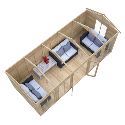 Shire Summerhouses Shire 20 x 8 Mayfield Summerhouse Shire 20 x 8 Mayfield Summerhouse
