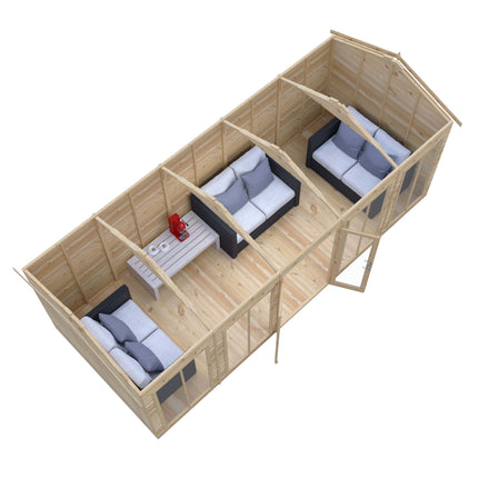 Shire Summerhouses Shire 20 x 8 Mayfield Summerhouse Shire 20 x 8 Mayfield Summerhouse
