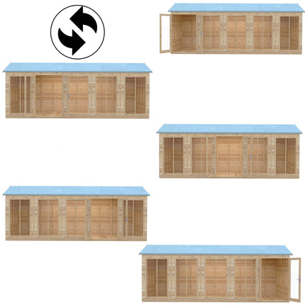 Shire Summerhouses Shire 20 x 8 Mayfield Summerhouse Shire 20 x 8 Mayfield Summerhouse