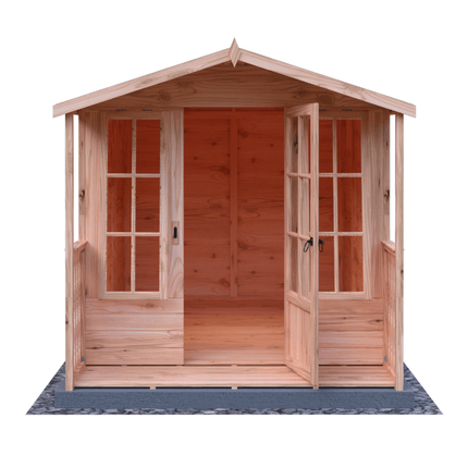 Shire Summerhouses Shire Badminton 7 x 10 Summerhouse with Verandah Shire Badminton 7 x 10 Summerhouse with Verandah