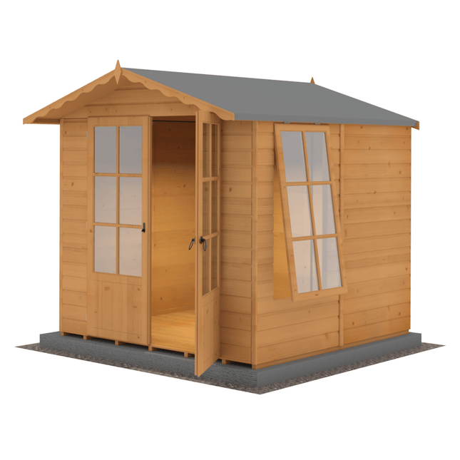 Shire Summerhouses Shire Buckingham 7 x 7 Wooden Summerhouse Shire Buckingham 7 x 7 Wooden Summerhouse