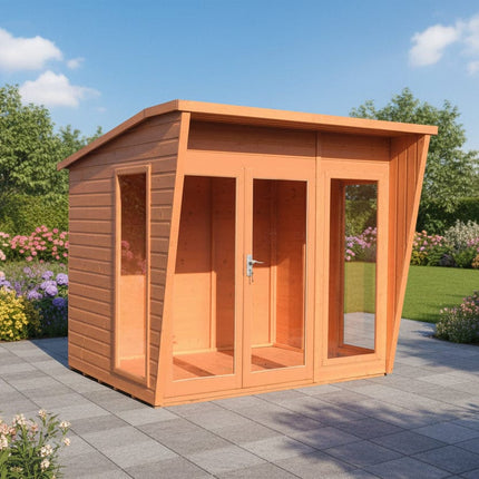 Shire Summerhouses Shire Highclere 8x6 Summerhouse Shire Highclere 8x6 Summerhouse