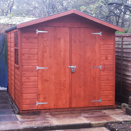 Shire Wooden Shed Shire 10x7 Guernsey Shed Double Door Apex Workshop