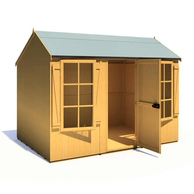 Shire Wooden Sheds Shire Holt 10 x 7 Tongue & Groove Reverse Apex Shed Shire Holt 10 x 7 Tongue & Groove Reverse Apex Shed
