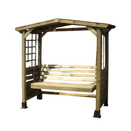 Store More Arbour Pantheon Poseidon Swing Seat Arbour PANTHEON POSEIDON Pantheon Poseidon Swing Seat Arbour 5055280401967