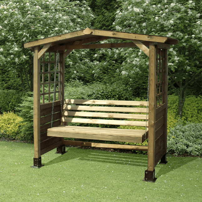 Store More Arbour Pantheon Poseidon Swing Seat Arbour PANTHEON POSEIDON Pantheon Poseidon Swing Seat Arbour 5055280401967