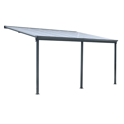 Store More Carport Kingston 10x14ft Wide Lean To Carport Patio Cover LT1014 5055280406870