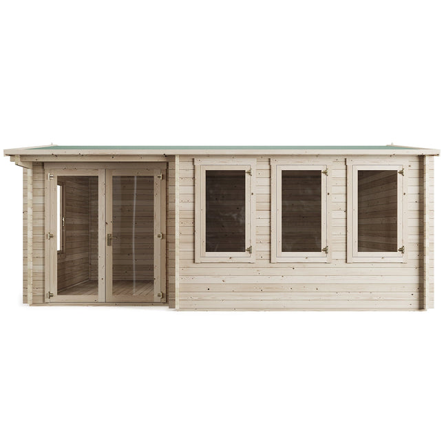 Store More Garden Rooms 5.5m x 5.0m Store More Welbeck Reverse Apex Garden Office SM-Welbeck-UT-5.5x5.0 Store More Welbeck Reverse Apex Garden Office 5055280415704