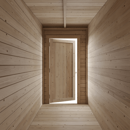Store More Log Cabins Store More Darton Pent Log Cabin Summerhouse with Side Store - 14x8 ft SM-Darton-PT-14x8 Store More Darton Pent Log Cabin Summerhouse with Side Store - 14x8 ft 5055280412956