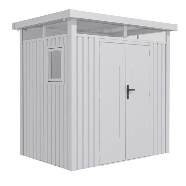 Store More Metal Shed Store More Lotus Titan 8x5 Pent Metal Shed 38235 5055280416800