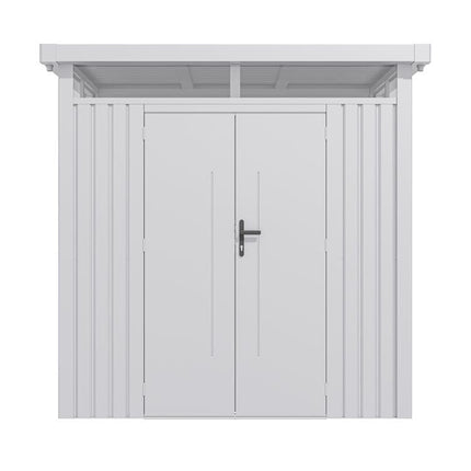 Store More Metal Shed Store More Lotus Titan 8x5 Pent Metal Shed 38235 5055280416800