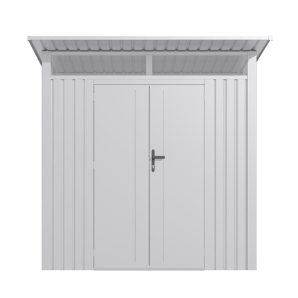 Store More Metal Sheds Lotus Minos 7 x 6 Pent Aluminium Metal Shed - White Lo-MINOS-76-PS Lotus Minos 7 x 6 Pent Aluminium Metal Shed - White 5055280416848