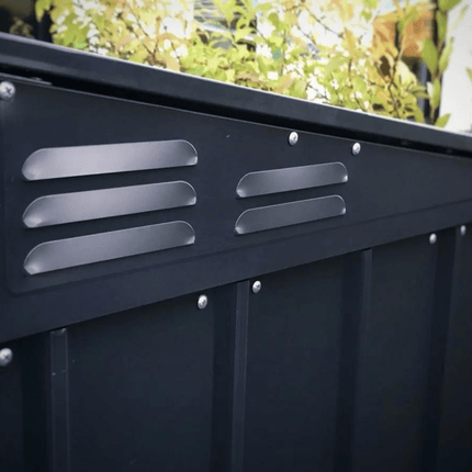 Store More Metal Storage Globel 8x3ft Metal Bin Store - Triple Bin LOTUS83BIN AG 5060311199751
