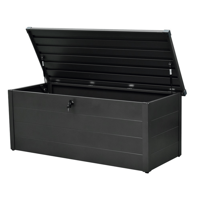 Store More Metal Storage Store More Falcon 500L Garden Storage Box - Dark Grey FALCON SB165 PB-BA3 5060311199652