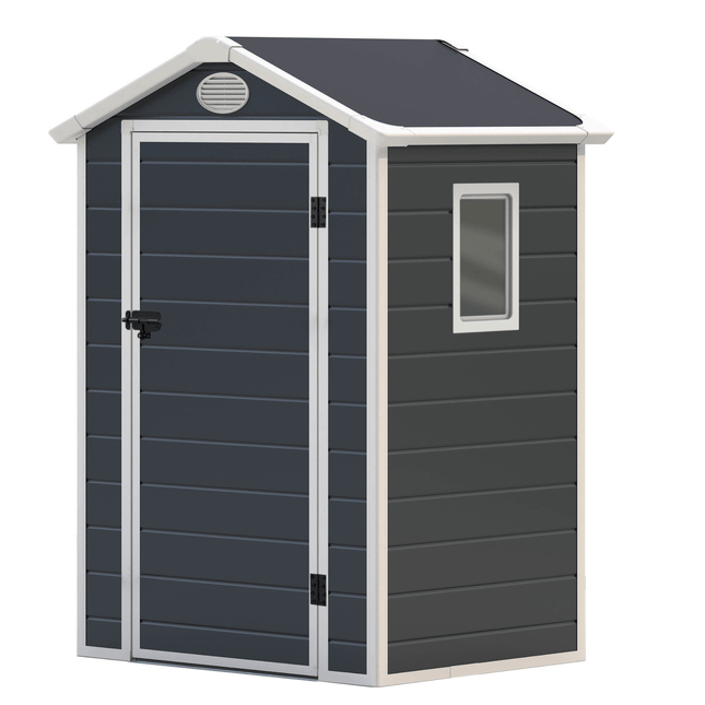 Store More Plastic Shed Store More Lotus Animus 4x3 Apex Plastic Shed 34403 5055280416527