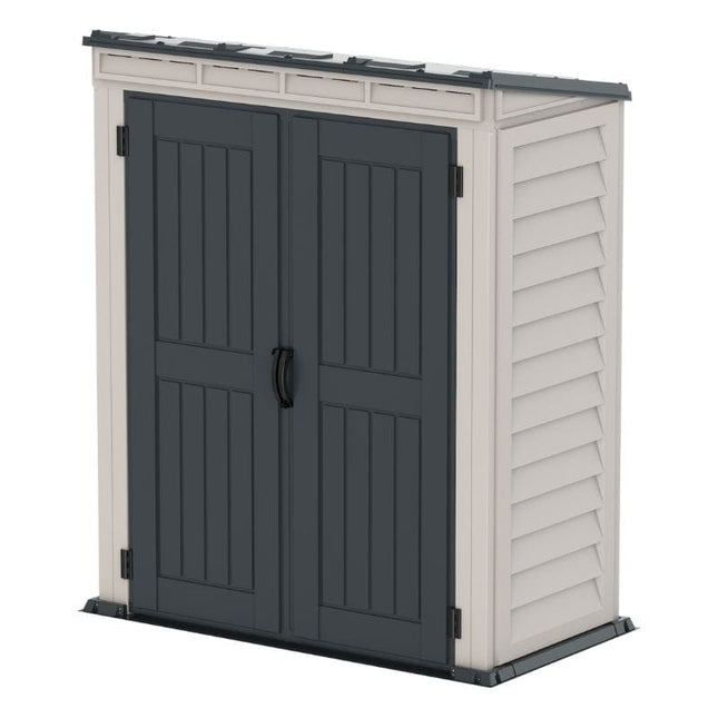 Store More Plastic Shed Store More Saffron Pent Plus 5x3 Vinyl Shed 30442 5055715940078