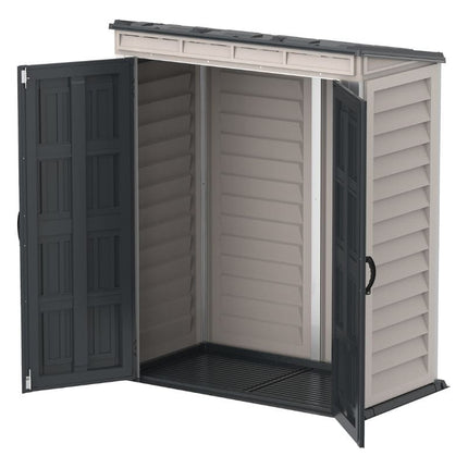 Store More Plastic Shed Store More Saffron Pent Plus 5x3 Vinyl Shed 30442 5055715940078