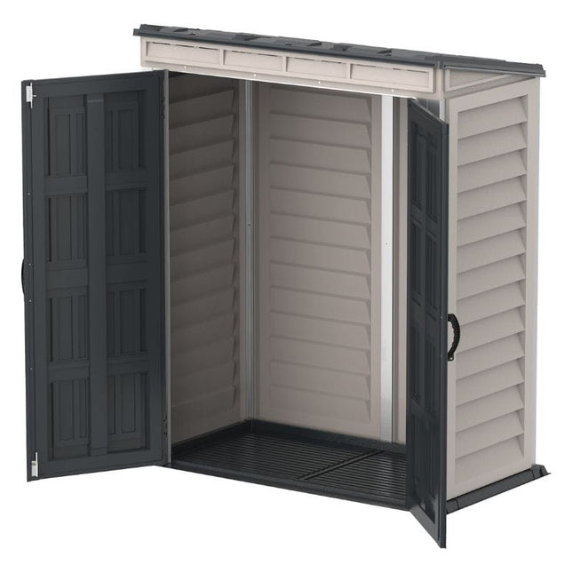 Store More Plastic Shed Store More Saffron Pent Plus 5x3 Vinyl Shed 30442 5055715940078