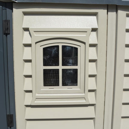 Store More Plastic Sheds Saffron Apex Extra 15x8ft Vinyl Shed SAF-15X8-APXE Saffron Apex Extra 15x8ft Vinyl Shed 5055715944038