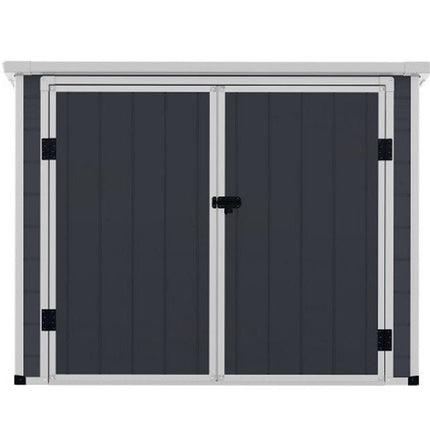 Store More Plastic Storage Jasmine 6x3ft Plastic Storage Unit with Foundation Kit JASMINE 6x3 STORAGE 5055280412925