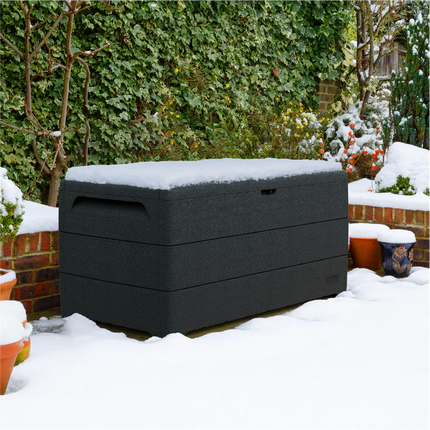 Store More Plastic Storage Saffron Cedargrain Durabox 416 Litre Plastic Storage Box SAFFRON DURABOX Saffron Cedargrain Durabox 416 Litre Plastic Storage Box 5055715942805