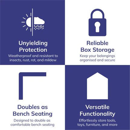 Store More Plastic Storage Saffron Cedargrain Durabox 416 Litre Plastic Storage Box SAFFRON DURABOX Saffron Cedargrain Durabox 416 Litre Plastic Storage Box 5055715942805