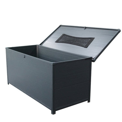 Store More Plastic Storage Store More Lotus Astrum Plastic Garden Storage Box Grey - 5x2 30747 5055280416701