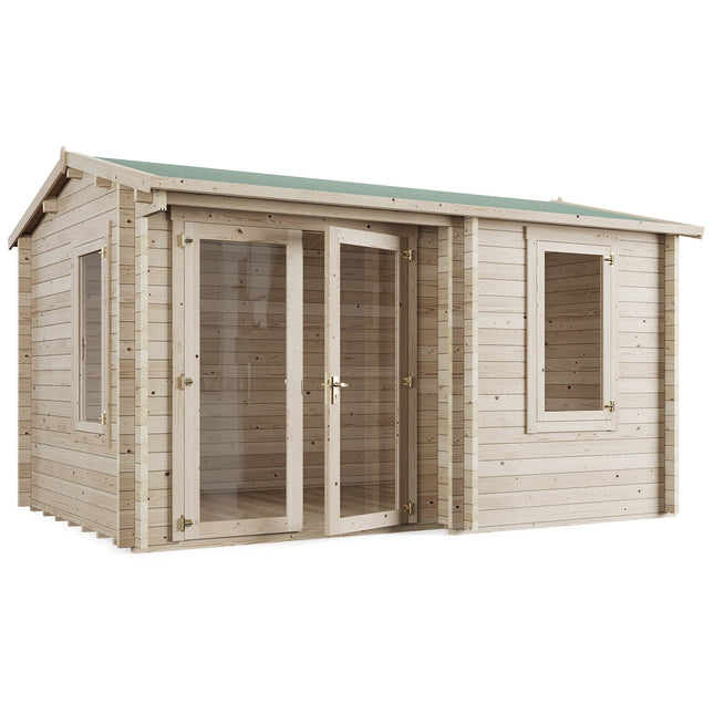 Store More Summerhouse Store More Welbeck 4x3m Reverse Apex Garden Office SM-Welbeck-UT-4.0x3.0 5055280412963