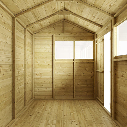 Store More Wooden Shed Store More 12 x 6 Tongue and Groove Pressure Treated Apex Shed Store More 12 x 6 Tongue and Groove Pressure Treated Apex Shed