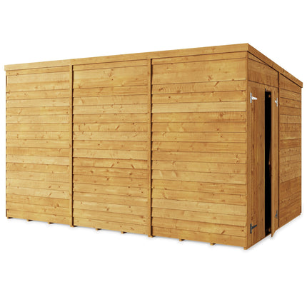 Store More Wooden Shed Store More 12 x 8 Pressure Treated Overlap Pent Shed - 12x8 Windowed Store More 12 x 8 Pressure Treated Overlap Pent Shed - 12x8 Windowed
