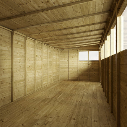 Store More Wooden Shed Store More 20x8 Tongue and Groove Pent Shed Store More 20x8 Tongue and Groove Pent Shed