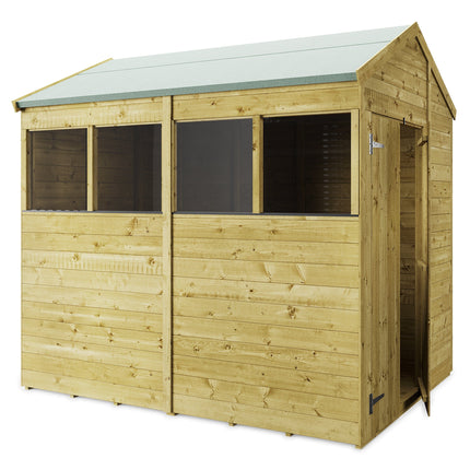 Store More Wooden Shed Store More 8 x 6 Tongue and Groove Apex Shed Store More 8 x 6 Tongue and Groove Apex Shed