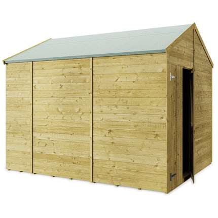 Store More Wooden Sheds Store More 10 x 8 Tongue and Groove Apex Shed - Pressure Treated Store More 10 x 8 Tongue and Groove Apex Shed - Pressure Treated