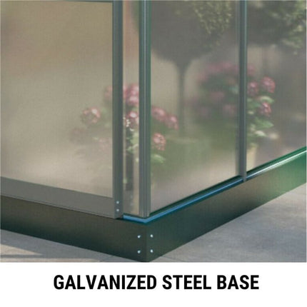 StoreMore Greenhouse StoreMore Polycarbonate Lean-To Greenhouse 4x6 G1002F-A StoreMore Polycarbonate Lean-To Greenhouse 4x6 5055715941624