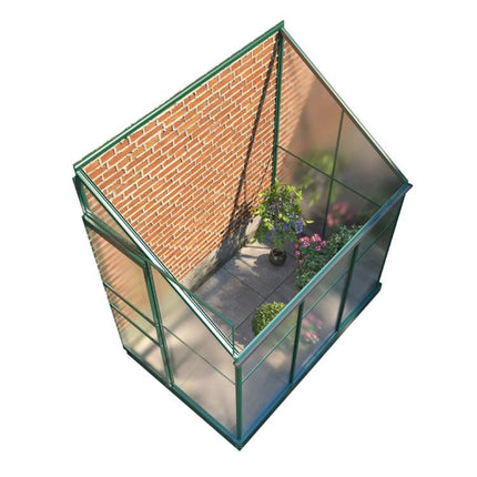 StoreMore Greenhouse StoreMore Polycarbonate Lean-To Greenhouse 4x6 G1002F-A StoreMore Polycarbonate Lean-To Greenhouse 4x6 5055715941624