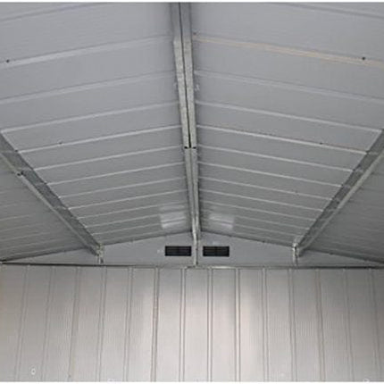 StoreMore Metal Shed Sapphire 5x4ft Apex Metal Shed - Green SAP54-Green Sapphire 5x4ft Apex Metal Shed - Green 5055280416374
