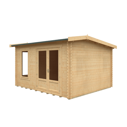 Wildland Log Cabin Wildland The Longleat 12x10 Log Cabin 260413RM01