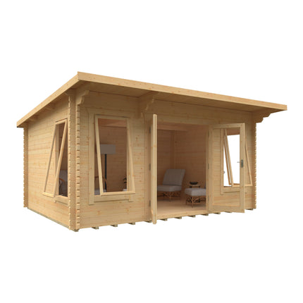 Wildlands Log Cabin Wildlands 16 x 12 The Beausale 44mm Log Cabin 16X12BEAUSALE44 Wildlands 16 x 12 The Beausale 44mm Log Cabin