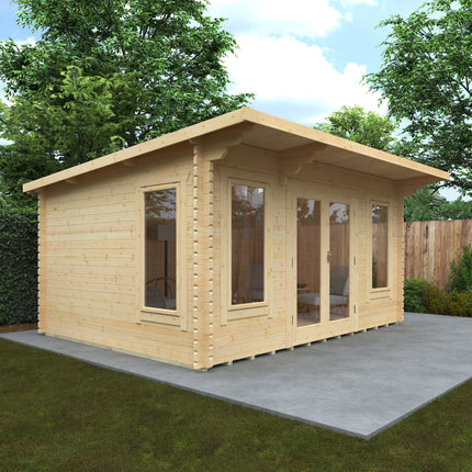 Wildlands Log Cabin Wildlands 16 x 12 The Beausale 44mm Log Cabin 16X12BEAUSALE44 Wildlands 16 x 12 The Beausale 44mm Log Cabin